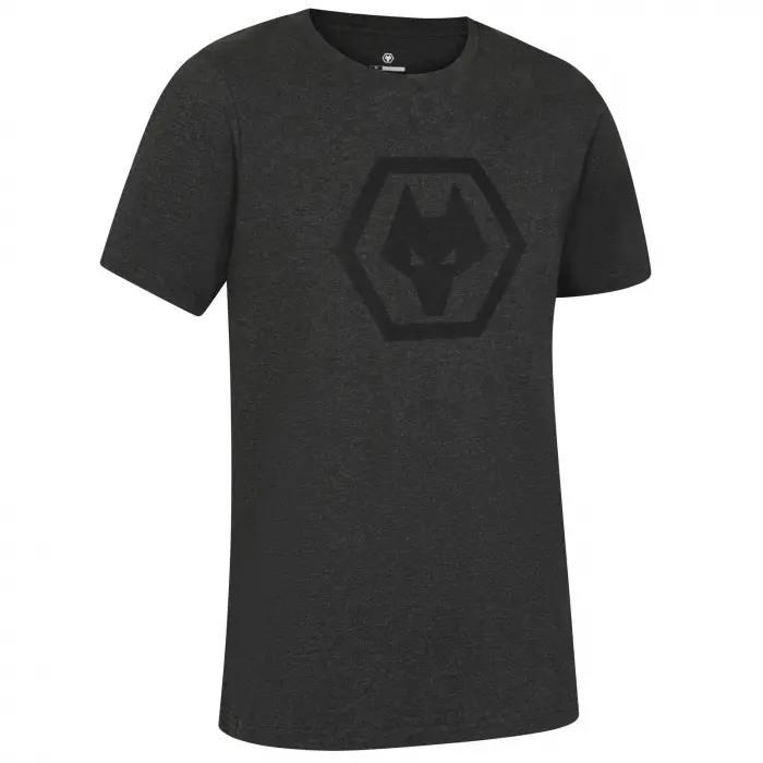 Wolverhampton Wanderers Shop | Logo T-Shirt – Dark Grey Wolverhampton Wanderers Merchandise
